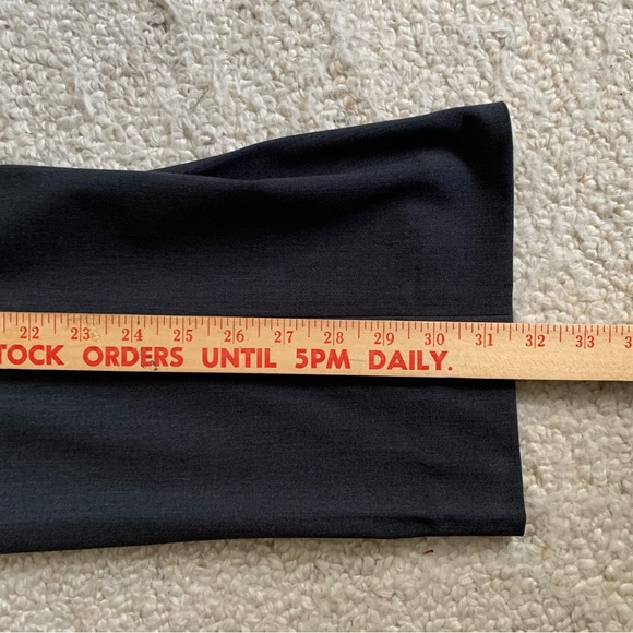 Liz Claiborne Dress Pants, Career/Classic Women's Size 8 Charcoal Straight Legs - Picture 12 of 13